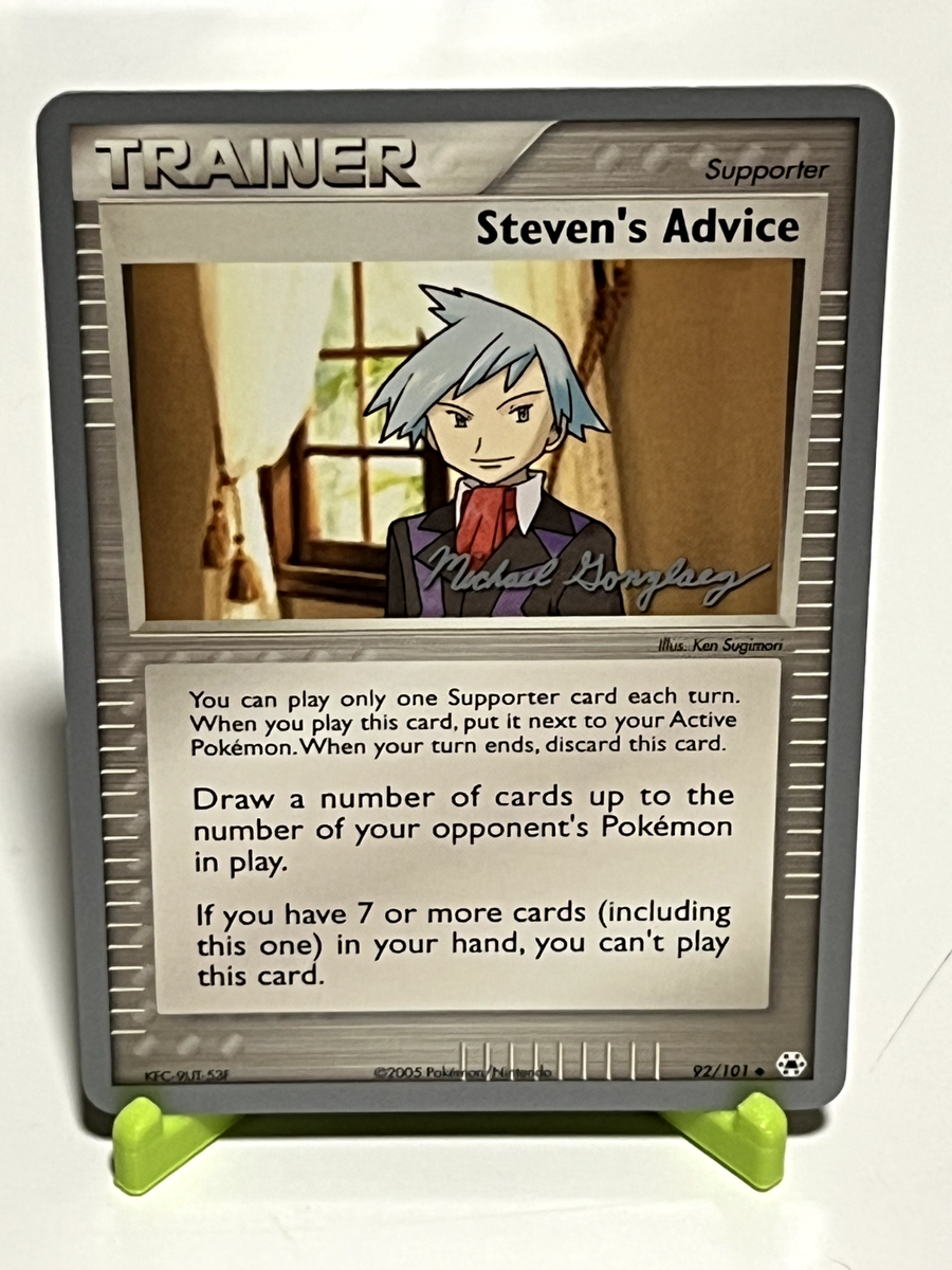 Pokemon Steven's Advice 92/101 2005 World Championship Decks NM