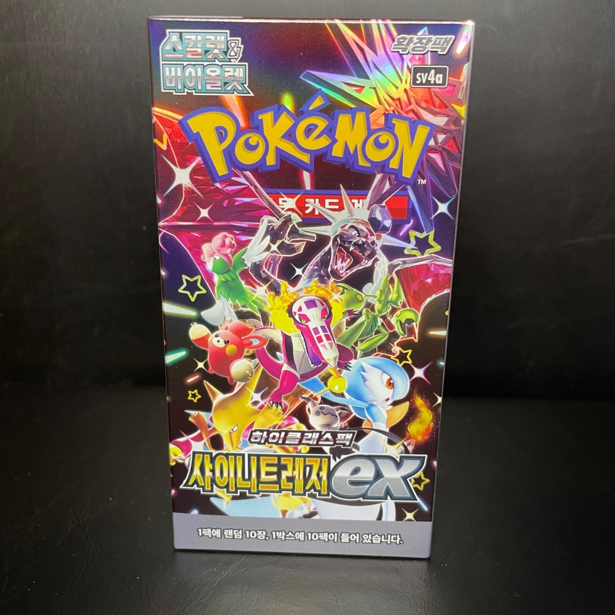 US Shipping] Pokemon Card Game Shiny Treasure ex sv4a Booster 1Box