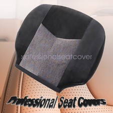 2003-2007 For Chevy Silverado Driverpassenger Bottom Cloth Seat Covers Dk Gray