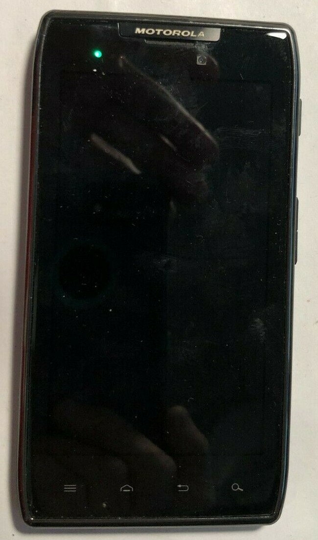 BROKEN] Motorola Razr Droid 8GB XT908 Black Verizon Cell Phone