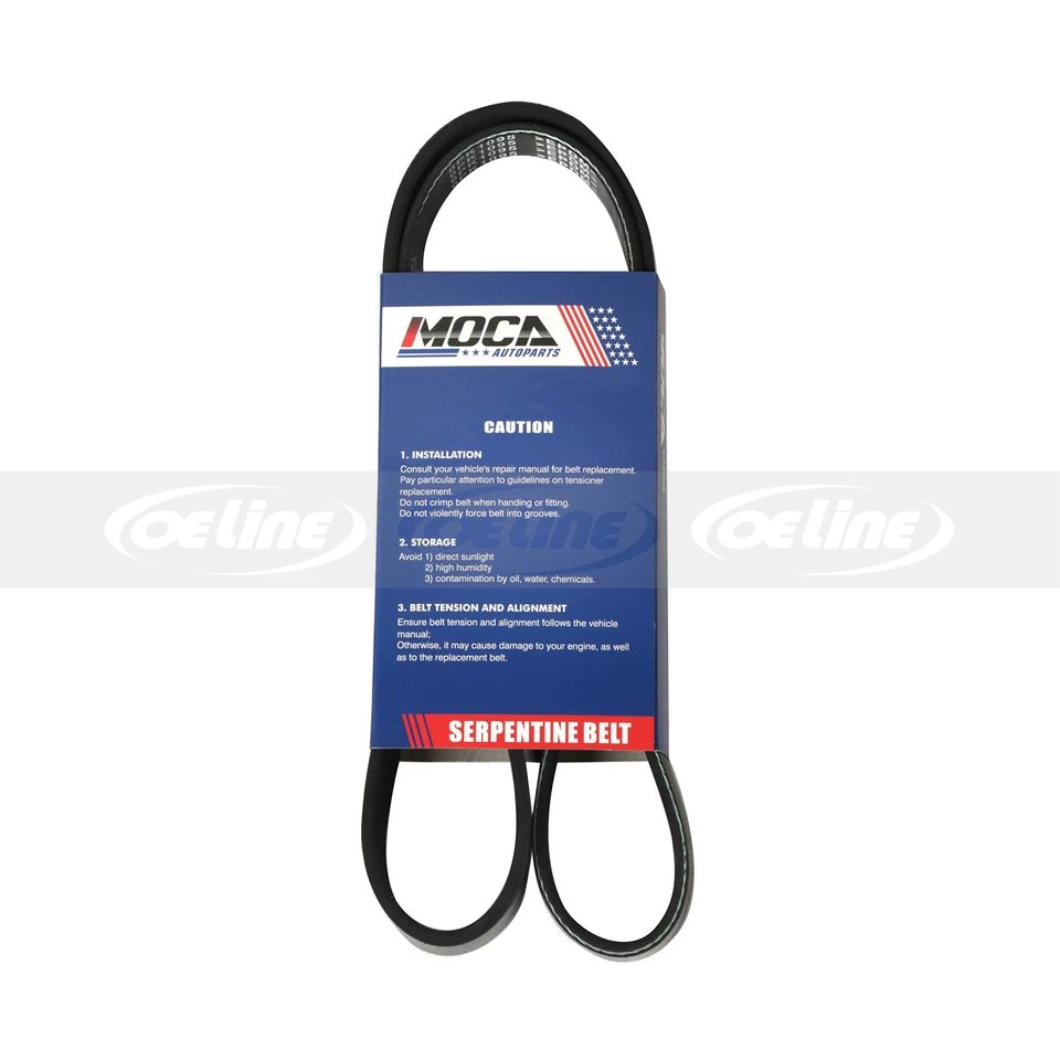 Cinturón serpentino para Nissan Quest Máxima Murano V6 3,5 L DOHC 6PK1060 03-09 Foto 2 de 4