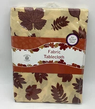 Sultan's Linens 60” Round Fall Fabric Tablecloth New