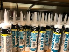 5 QTY DAP Alex Plus 40yr 10FL OZ Acrylic Latex Caulk Silicone all Purpose Clear