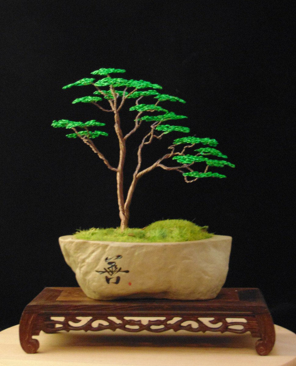 Drahtbaum, Wire Tree, Bonsai, Drahtkunst, Dekoration,Deco | eBay.de