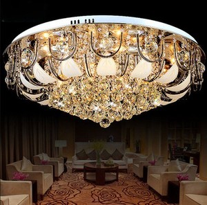 Iuxury Crystal Lamp Led Ceiling Lights Living Room Bedroom