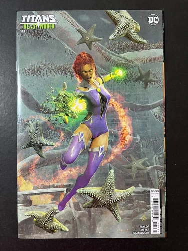 TITANS: BEAST WORLD #4 *NM OR BETTER!* (DC, 2024) BJORN BARENDS VARIANT COVER!