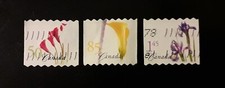 Complete Canada used stamp set: 2004 Flowers