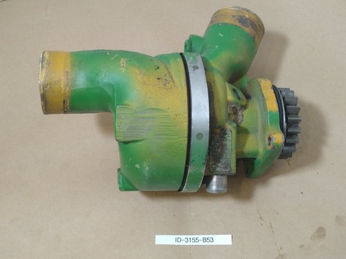 GENUINE JD R534005 R519021 - JOHN DEERE - GREEN WATER PUMP USED Nice Condition!