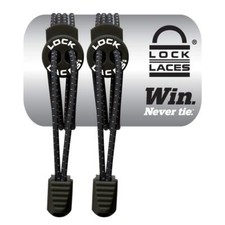 Lock Laces - Elastic No Tie Shoelaces 1 Size Fits All for Kids Adults Tieless...