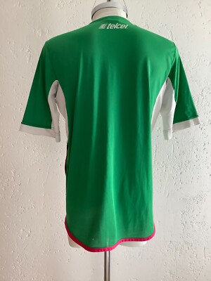 Mexico Home Shirt Green Olympic Games Athens 2004 Soccer Jersey
