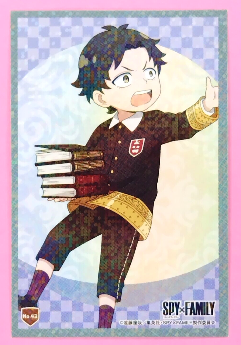 Damian Desmond SPY x FAMILY Collectable Sticker Seal Card Anime