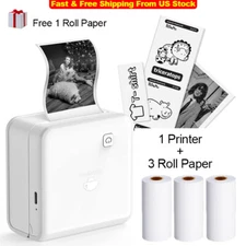 Phomemo 300dpi Pocket Phone Printer Mini Photo Thermal Printer for iOS Android