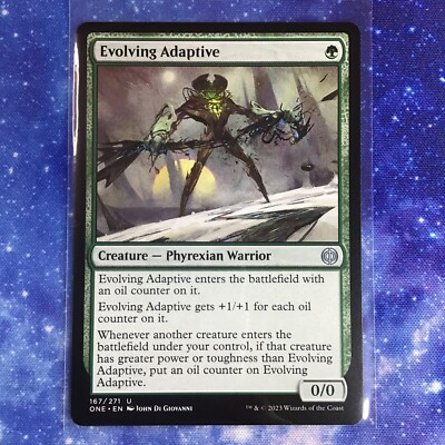 Evolving Adaptive - 167/271 - Green (Phyrexia: ONE) MTG Magic WOTC