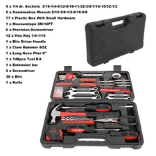 Multiple 799Pcs Hand Tools Set With Case Box Household Toolbox Car Repair Wrench