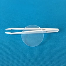 2pcs ! JGS2 45*3.0mm Fused Silica Window Quartz Glass disk