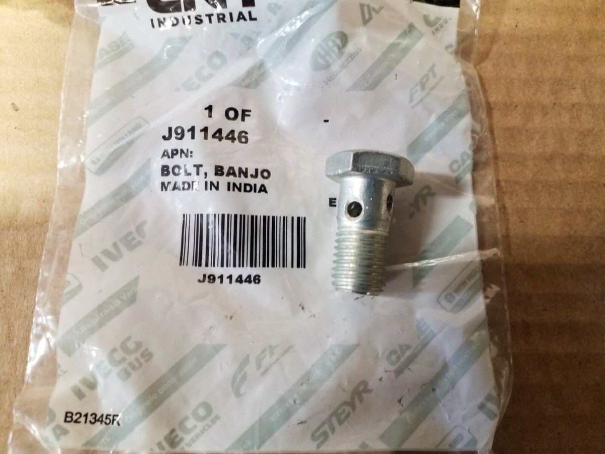 CNH CaseIH Part # J911446- Transfer Pump Banjo Bolt | eBay