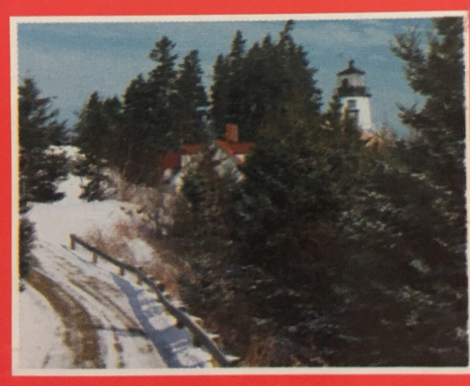 Guild Owl's Head Lighthouse Rockland ME 1000 Piece Jigsaw Puzzle Vtg 1999 NIB - Image 2 of 4