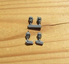 40K Astra Militarum Cadian Upgrade Heads Sgt & Troop Heads Bits 4 Bitz