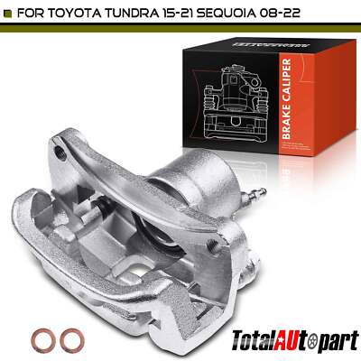 Rear Right Disc Brake Caliper With Bracket For Toyota Sequoia 2008-2022 & Tundra 2015-2021