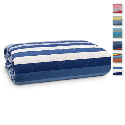 Steppdecke Bettüberwurf Baumwolle Gabel für Einzelbett 1-Sitzer Wallace Joy 5023