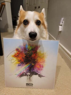Signed/Autographed Zedd   True Colors (2 x Vinyl, LP, Album, Gatefold)