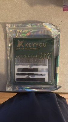 KEYYOU Lash Extension Kit Eyelash Clusters D Curl
