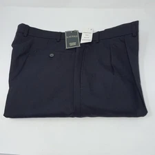NWT Lauren Ralph Lauren Chino Pants Mens 40x30 Navy Wool Total Comfort Straight