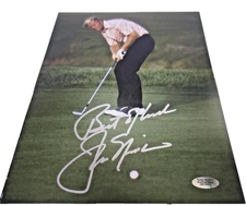JACK NICKLAUS Signed 8x10 "GOLDEN BEAR" Photo w/*COA* + FREE SHIPPING