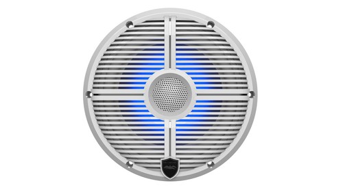 Wet Sounds RECON 8-XWW-RGB 8" Speakers with White XW Grilles RGB LEDs - Picture 2 of 8