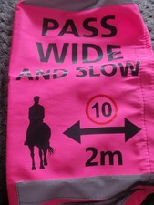 HI VIZ TAIL GUARD For High Visability PINK ONE SIZE. BRAND NEW