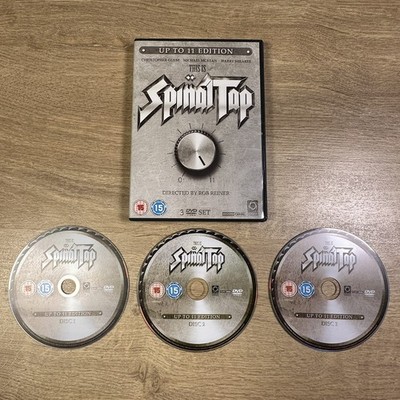 Spinal Tap 3 x DVD Movie Film Up to 11 Edition Collectors Set Bonus Features
