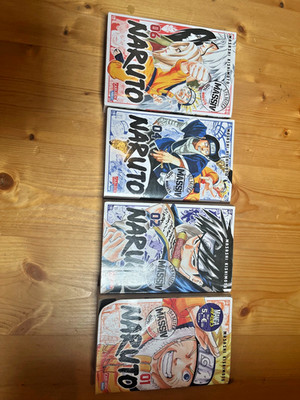 NARUTO Massiv 1, 2, 4, 6