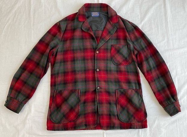 Pendleton Wool Tailored Jacket M Multi Button USA… - image 2