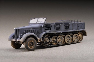 Trumpeter 7403 1/72 Sd.Kfz.8 Schwerer Zugkraftwagen 12t Plastic Model