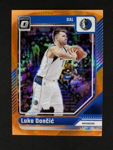2024-25 Panini Donruss Optic Luka Doncic#214 Orange Hyper Prizm /299