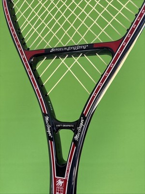 アシックスMacGregor BERGELIN Long String ラケット MacGregor BERGELIN LongString Tension Graphite Tennis Racquet 4 1