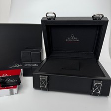 Genuine Omega Speedmaster Professional Moonwatch Box - Black