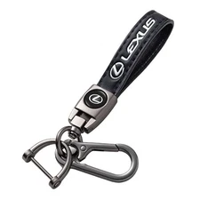 Lexus Leather Keychain Set – Premium Car Key Ring & Lanyard | Free US Shipping