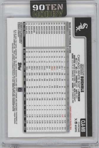 2025 Topps Chrome Mark Buehrle #CWA-MB Autograph 2/5 - Picture 2 of 2