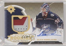 2019 Ultimate Collection Rookies Gold 83/99 Elvis Merzlikins #125 Patch Auto z3c