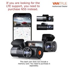 Vantrue N5 4 Channel Dash Cam | GPS | WiFi | ...