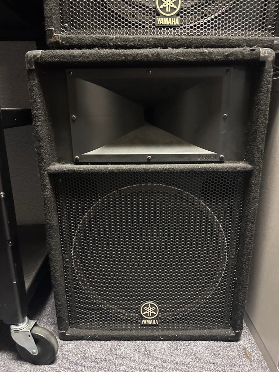 Yamaha S115V Club 500W Two-Way Passive PA Speaker for sale online