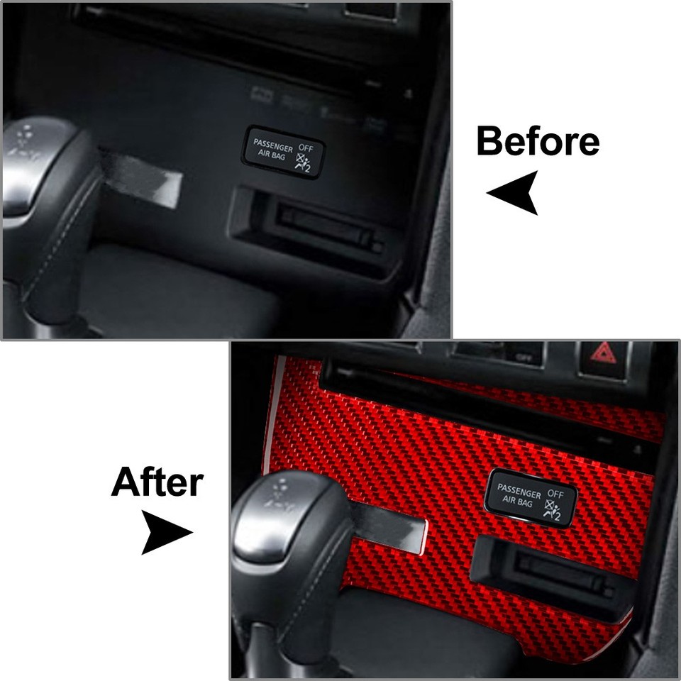 Central Console CD Panel Cover Trim For Nissan GTR R35 2008-2016 Carbon ...