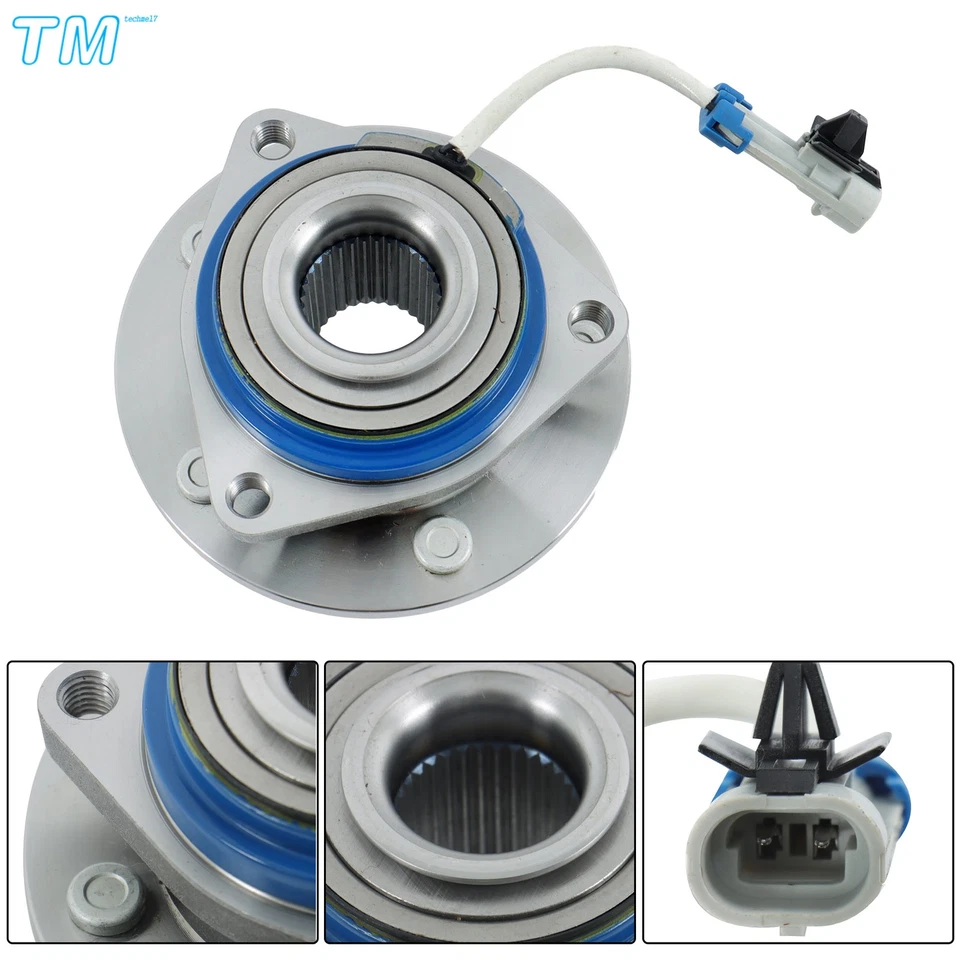 Conjunto de cojinete de cubo de rueda delantera 513121 para Chevrolet Impala 2000 2001 2002-2016 Foto 3 de 4
