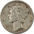 1941 S Mercury Dime XF EF Extremely Fine Silver 10c Coin