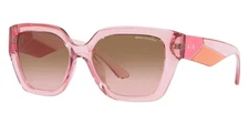 Armani Exchange Woman Sunglasses AX4125SU 833911 54mm Pink -Pink, Grey Lens -NEW