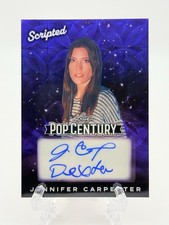 Jennifer Carpenter 2026 Leaf Metal Pop Century Auto Card 1/1 Dexter Inscription