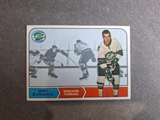 Set Break 1968-69 Topps #84 Gerry Ehman - Oakland Sharp