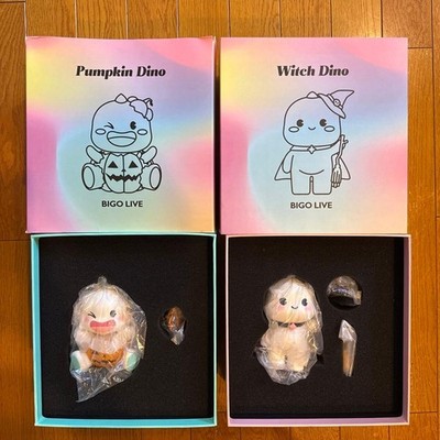 BIGO LIVE Pumpkin Dino & Witch Dino セット