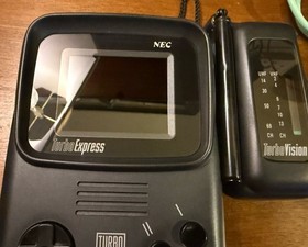 NEC PC Engine Turbo Express Hand Held Console w/ TurboVision 